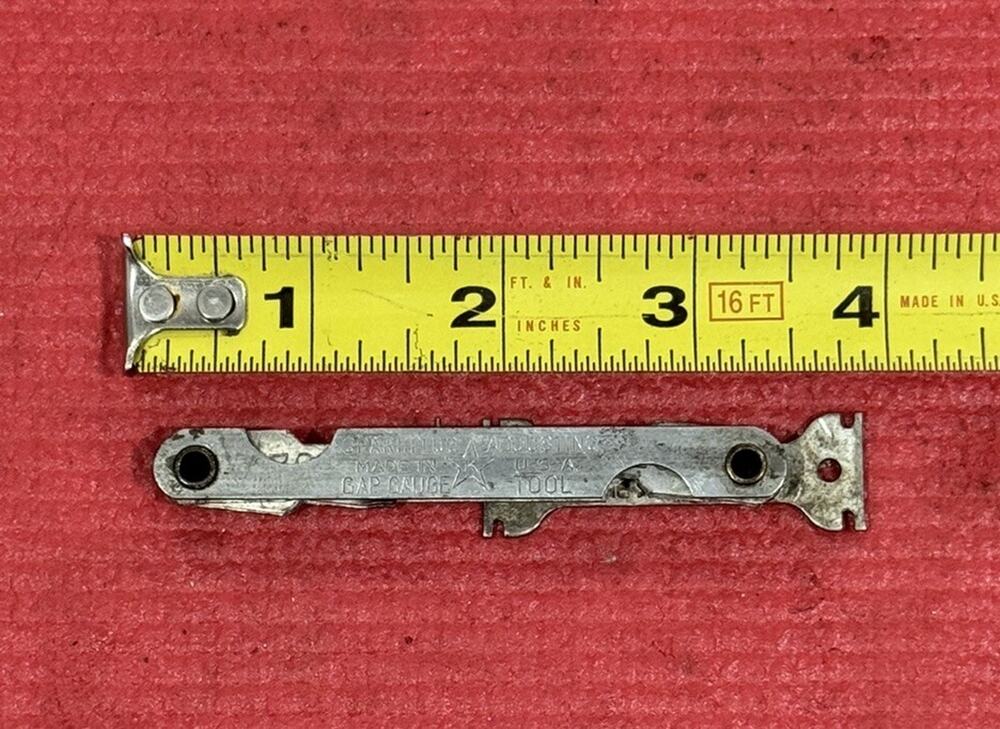 Vintage K Star Spark Plug Adjusting Gap Gauge Tool Made in USA